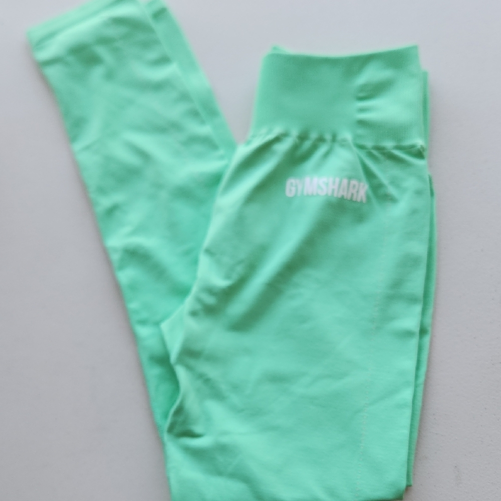 Gymshark Green High-Waisted Leggings